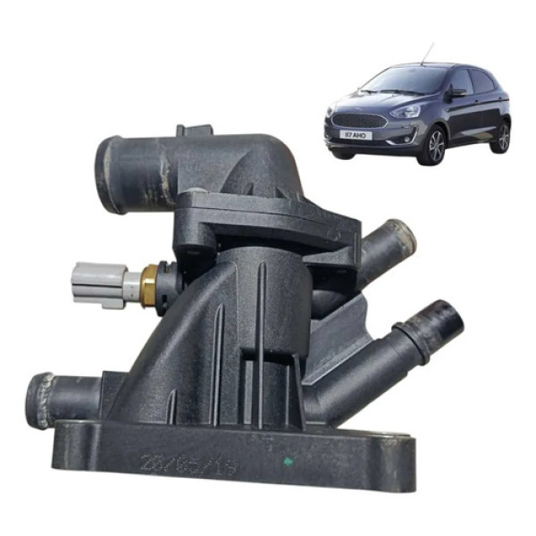 Carcaça Valvula Termostática Ford Ka 1.0 2018 2019 2020
