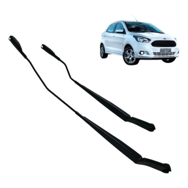 Par Braço Limpador Para-brisa Ford Ka 2015 2016 2017 2021 Direito
