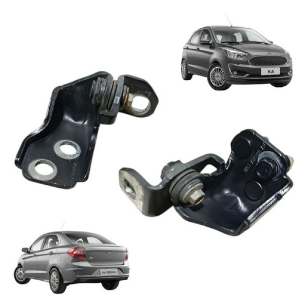 Par Dobradiça Porta Ford Ka 2014 2015/ 2019 Traseira Direita