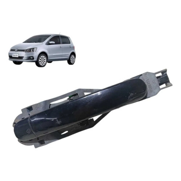Maçaneta Externa Vw Fox 2004 2005 2006 2008 Traseira Direita Preto Traseira