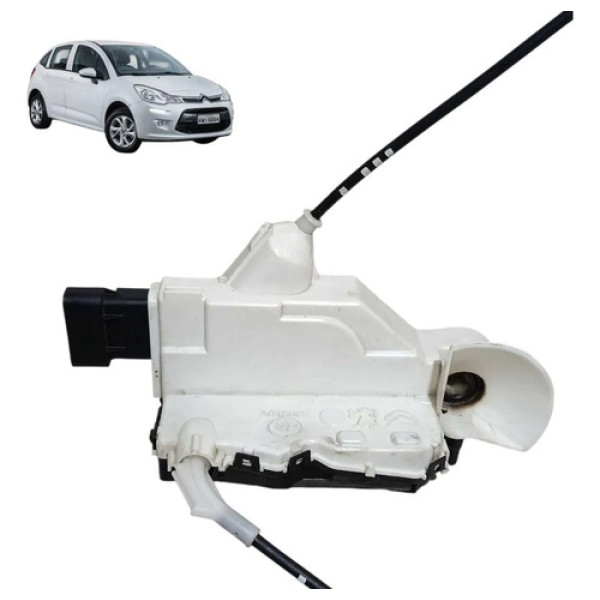 Fechadura Porta Citroën C3 2013 2014 2019 Dianteira Esquerda