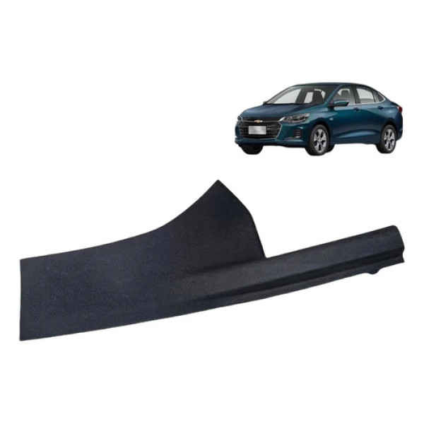 Soleira Chevrolet Onix Sedan 2020 2022 Traseira Direita Preto