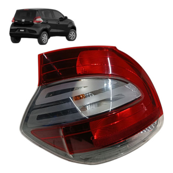 Lanterna Farol Traseiro Fiat Mobi 2016 2017 / 2024 Esquerdo Esquerdo/motorista Vermelho