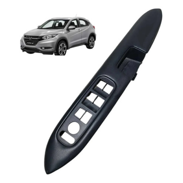 Puxador Interno Porta Honda Hrv 2016 2019 Dianteira Esquerda Cinza-escuro Dianteira
