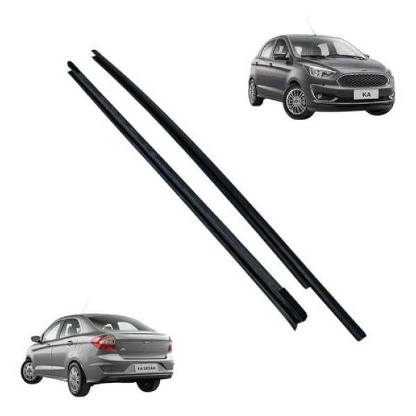 Par Pestana Porta Ford Ka 2015 2016/ 2021 Dianteira Esquerda