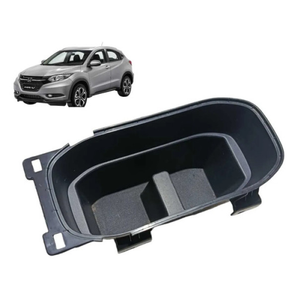 Porta Copos Console Honda Hr-v 2016 2017 2018 2019 2020 2021 Cinza-escuro