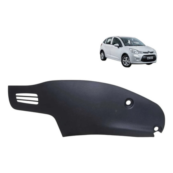 Acabamento Lateral Console Citroën C3 2013 2015 Esquerdo