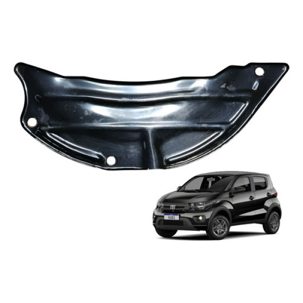 Tampa Lata Isolante Proteção Câmbio Fiat Mobi 1.0 4c 2017/20 Preto