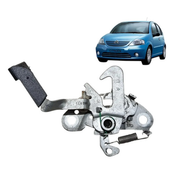 Fechadura Capô Citroën C3 Glx 2005 2006 2007 2008 2009 2011