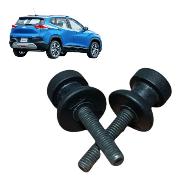 Parafuso Cordão Tampão Bagagito Tracker 2020 2021 / 2024 Preto