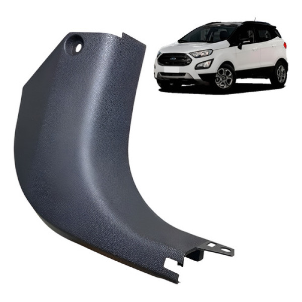 Soleira Porta Ford Ecosport 2020 2021 Dianteira Direita Preto