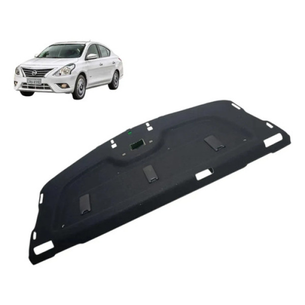 Tampão Bagagito Traseiro Nissan Versa 1.6 2012 2013 / 2019 Preto