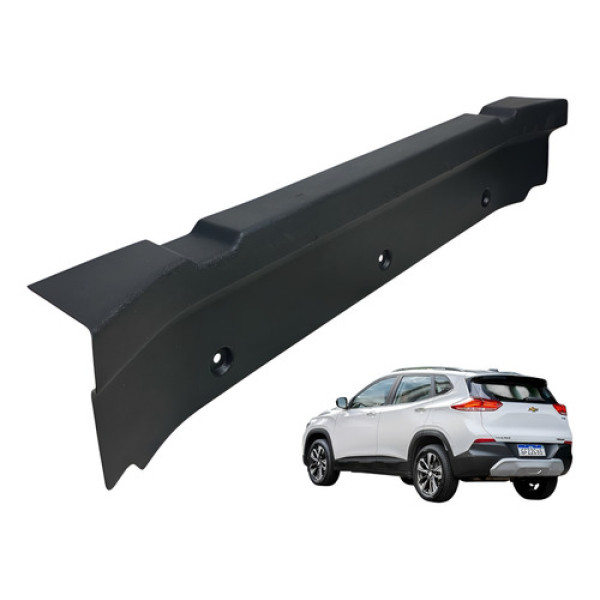 Acabamento Moldura Porta Malas Chevrolet Tracker 2022 2023 Preto