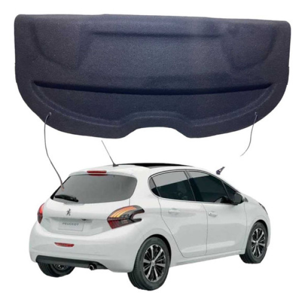 Tampão De Som Peugeot 208 2016 2017 2018 2019 2020  Preto