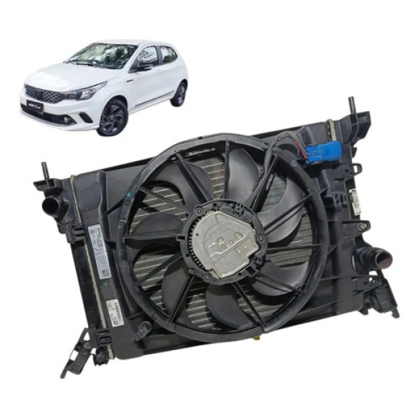 Kit Radiador Condensador Fiat Argo Cronos 1.0 2017 / 2024