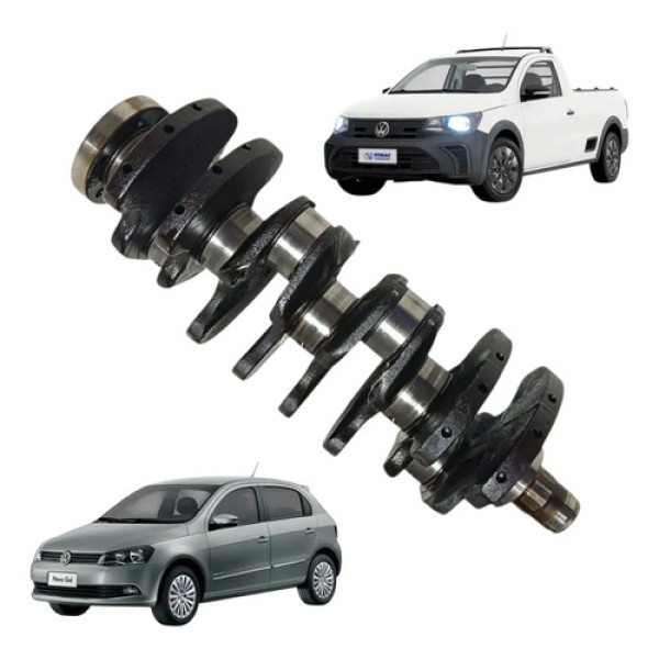 Virabrequim Motor Ea111 1.6 Gol Fox Saveiro Voyage 2011/18 