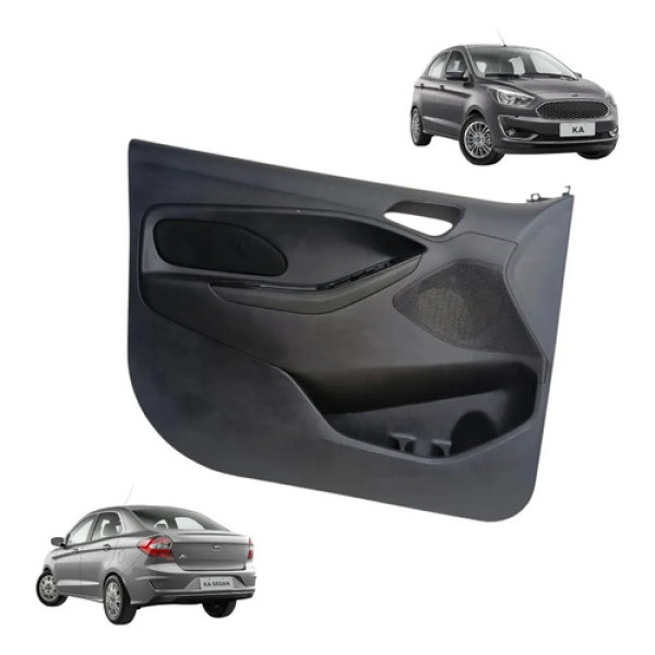 Forro Porta Ford Ka 2015 2016 2017 / 2021 Dianteira Esquerda