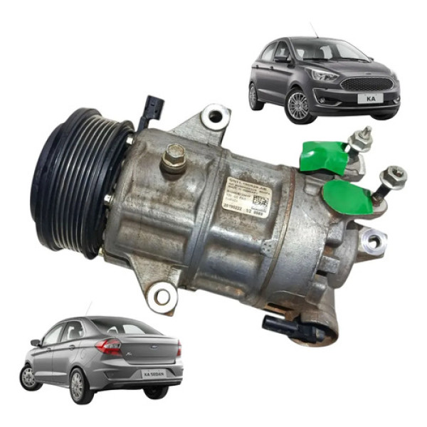 Compressor Ar Condicionado Ford Ka 1.5 Dragon 2018 / 2021