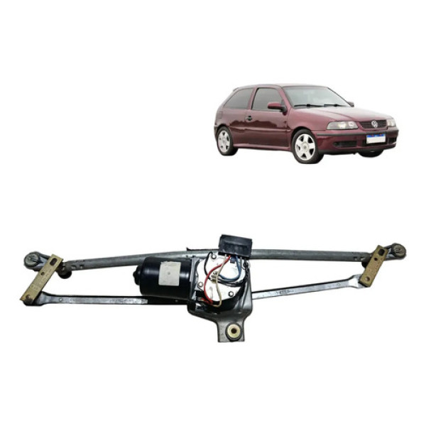 Motor Limpador Parabrisa Gol Saveiro Parati G3 2006 2008