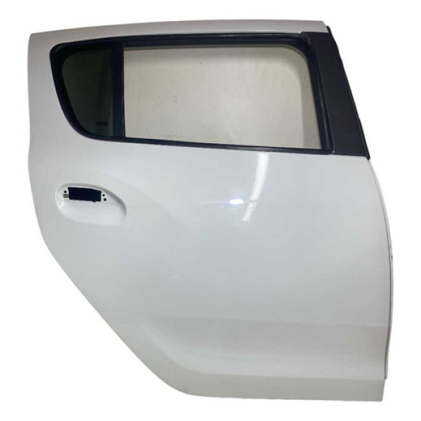 Porta Traseira Direita Renault Sandero 2016 2017 2018 / 2020 Traseira Direita Branco