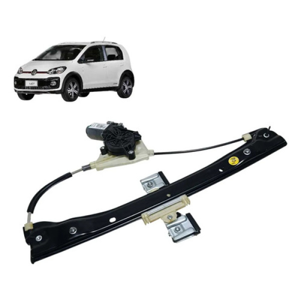Máquina Vidro Vw Up Tsi 2014 2015 2021 Dianteira Direita
