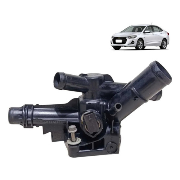 Carcaça Válvula Termostática Gm Onix Plus 1.0 2020 2021 2023