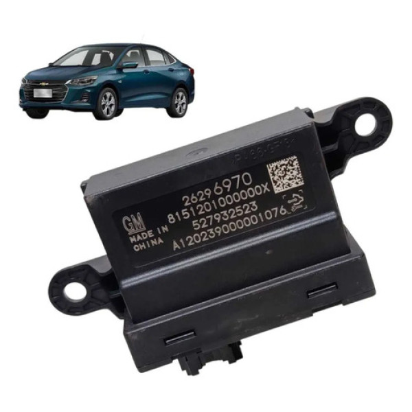 Módulo Sensor Estacionamento Gm Onix Plus 2020 2021 2022 Preto