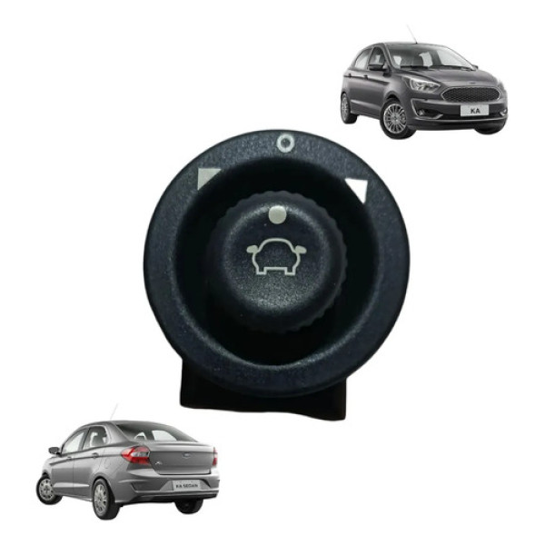 Botão Comando Retrovisor Ford Ka 2015 2016 / 2021 Esquerda