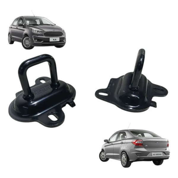 Par Batente Trava Banco Traseiro Ford Ka 2014 2015 / 2021