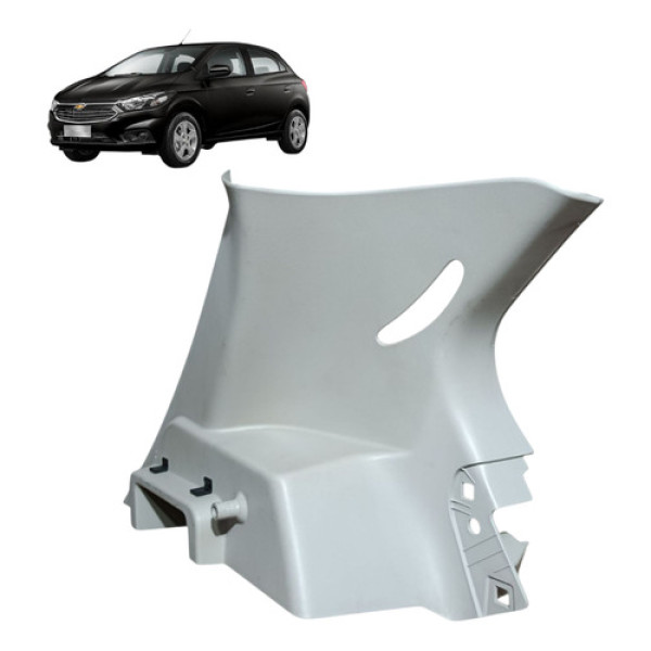 Suporte Bagagito Tampão Chevrolet Onix 2014 /2019 Esquerdo Bege