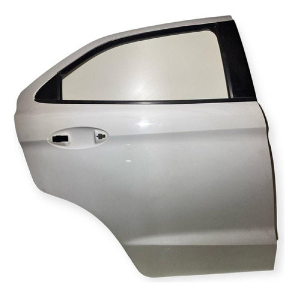 Porta Traseira Direita Ford Ka 2015 2016 2017 2018 2019 2020 Traseira Direito Branco