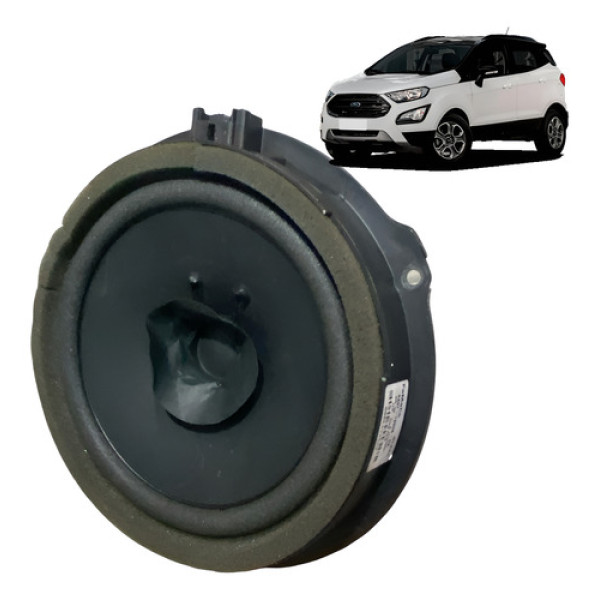 Auto Falante Porta Ecosport 2019 2020 2021 Traseiro Preto