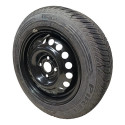 Roda Estepe Aro 14 Ferro Gm Agile 2010 2011 2012 2013 2014 Preto