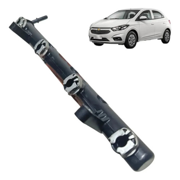 Flauta Bico Injetor Chevrolet Onix 1.0 2015 2016 2017 2018