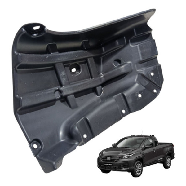 Protetor Para-barro Fiat Strada 2021/2024 Traseiro Direito