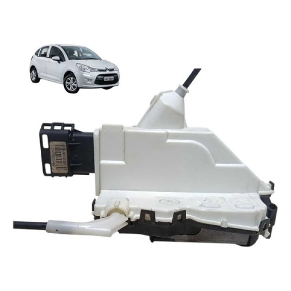Fechadura Porta Citroën C3 2013 2014 2020 Traseira Esquerda