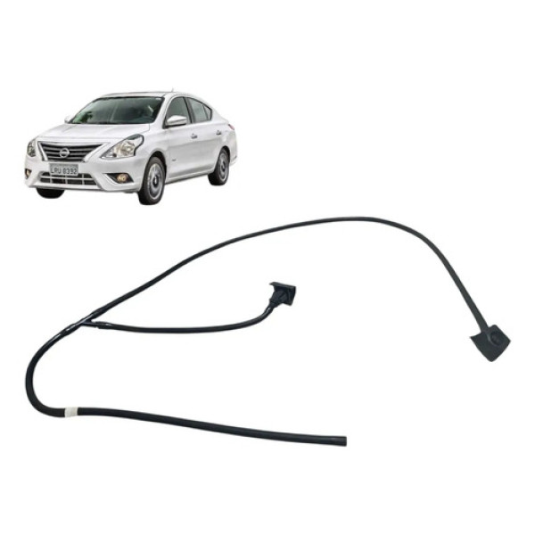 Par Brucutu Esguicho Capô Nissan Versa 2014 2015 2016 / 2018