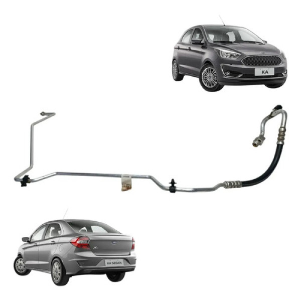 Mangueira Alta Pressão Ar Condicionado Ford Ka 1.5 2019/2021