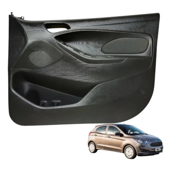 Forro Porta Ford Ka 2015 2016 2017 2018 Dianteiro Direito