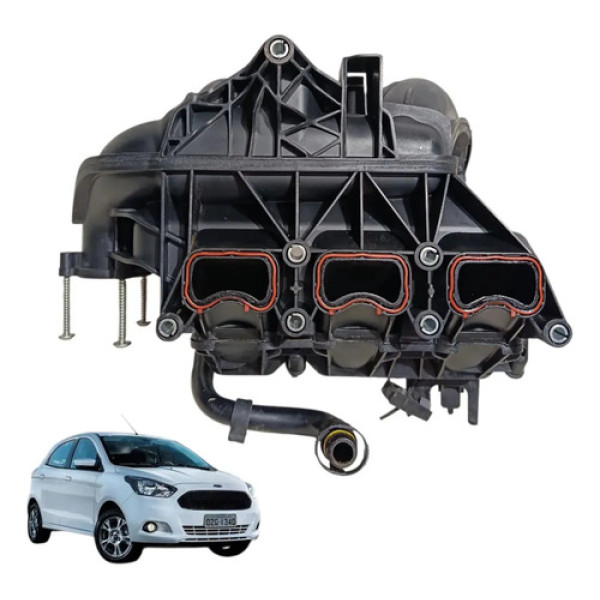 Coletor Admissão Ford Ka 1.0 3cc 2018 2019 2020 2021