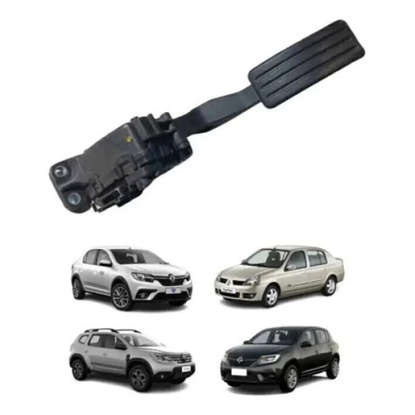 Pedal Acelerador Renault Duster Sandero Clio 8200386506d