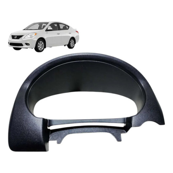 Moldura Acabamento Painel Instrumentos Nissan Versa 2012 /15 Preto