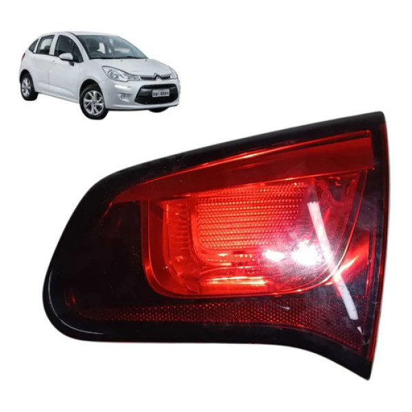 Lanterna Tampa Traseira Citroën 2014 2015 2016 2020 Direita Direito/passageiro Vermelho