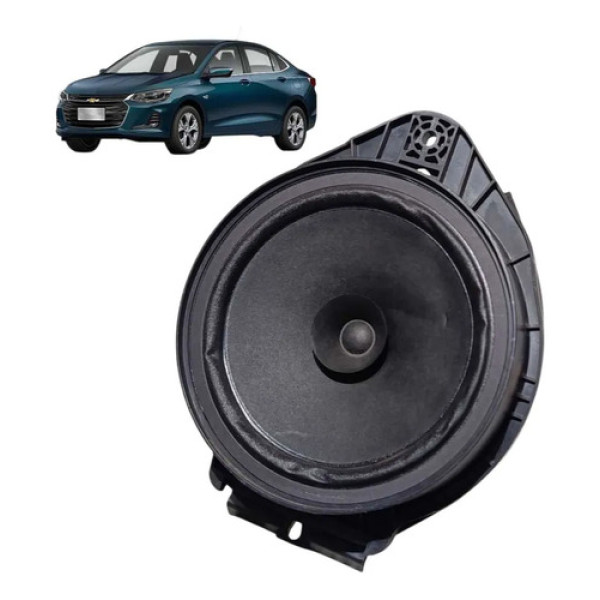 Auto Falante Porta Gm Onix Plus 2020 2021 2022 2023 2025 Preto