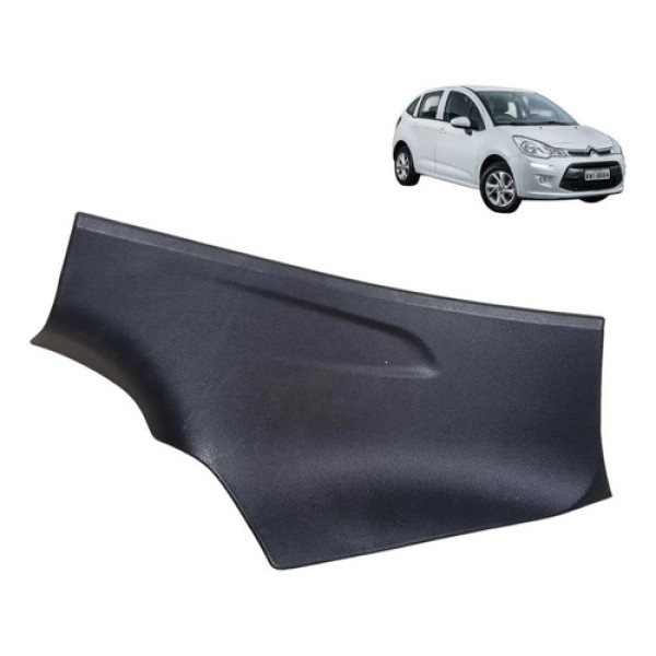 Soleira Porta Citroën C3 2013 2014 2015 Traseira Direita Preto