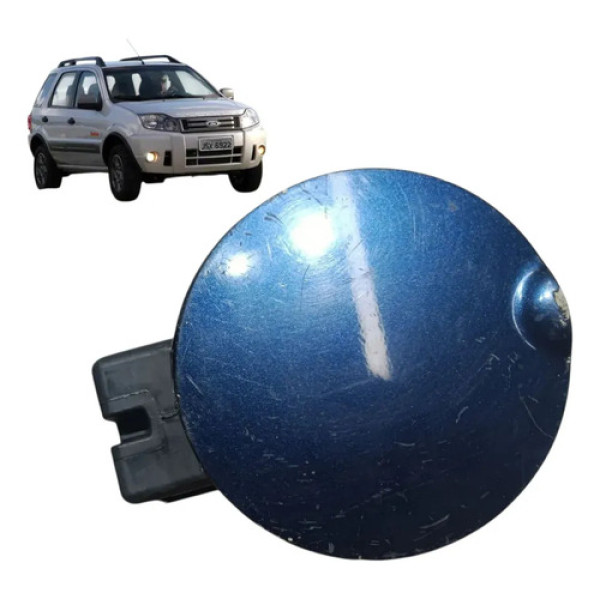 Portinhola Tanque Combustível Ford Ecosport 2005 2006 / 2011 Azul-escuro 2008