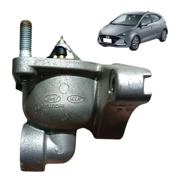Carcaça Válvula Termostática Hyundai Hb20 1.0 3c 2020 2022