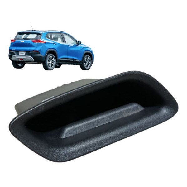Puxador Interno Tampa Traseira Chevrolet Tracker 2020 A 2024 Preto