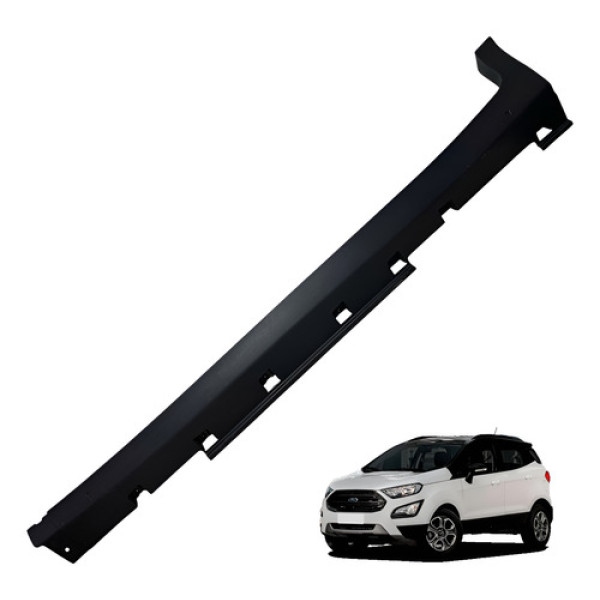 Spoiler Lateral Ford Ecosport 2019 2020 2021 Esquerdo Preto