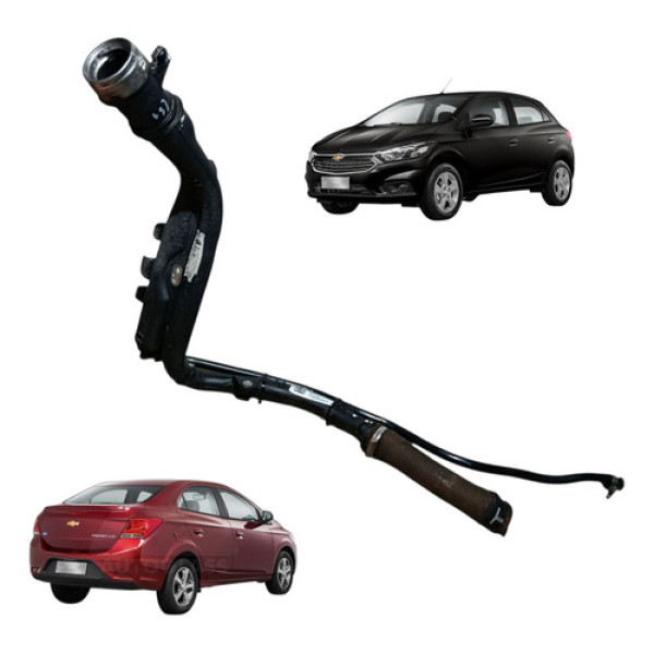 Gargalo Pescoço Tanque Combustível Chevrolet Onix Prisma 15/ Preto